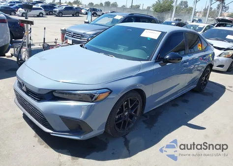 2024 Honda Civic Sport из США, поврежденный, VIN 2HGFE2F55RH528542